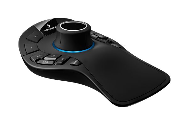 Проводной 3D манипулятор / мышь для компьютера 3DCONNEXION SpaceMouse Pro