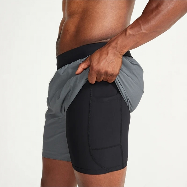 Perfomance short HEATHER GRAY XL