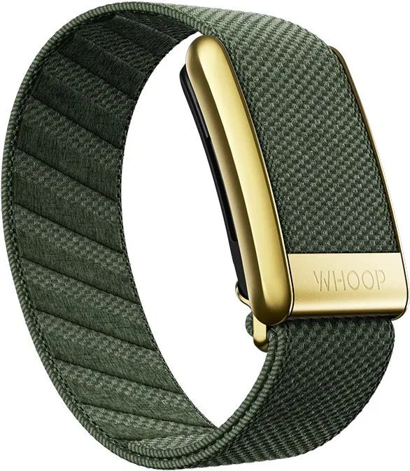 Ремешок для браслета WHOOP 4.0 SUPERKNIT LUXE Ivy with Gold