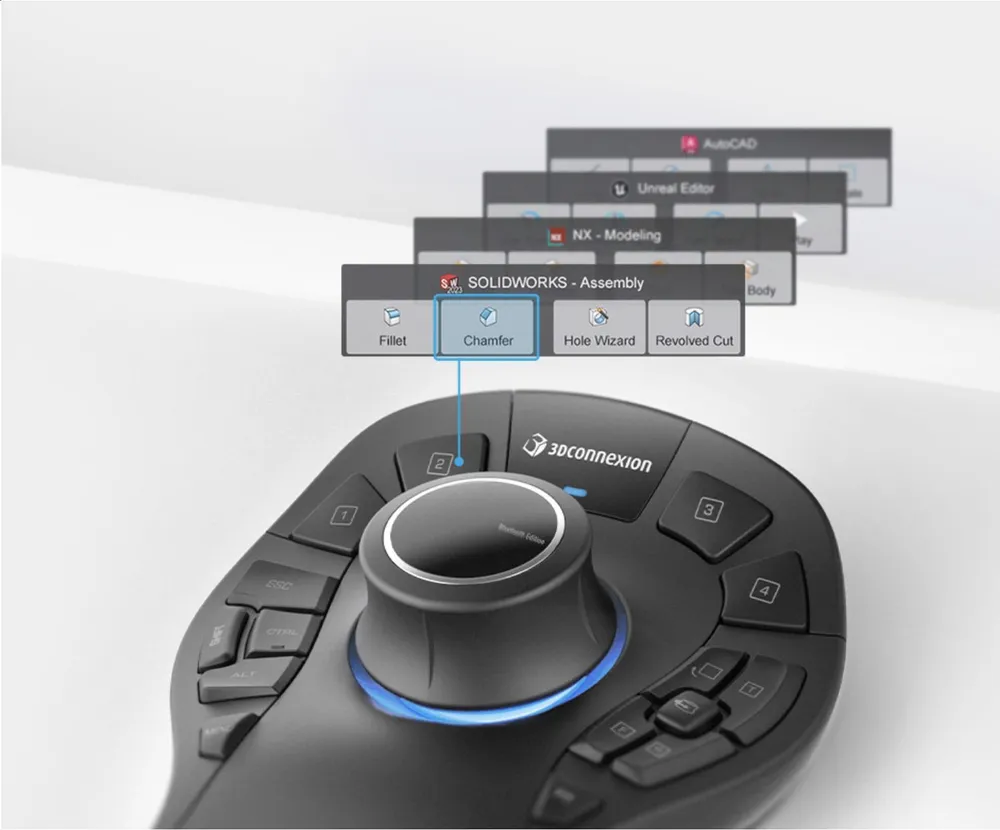 3d connexion spase mouse PRO wireless Bluetooth edition