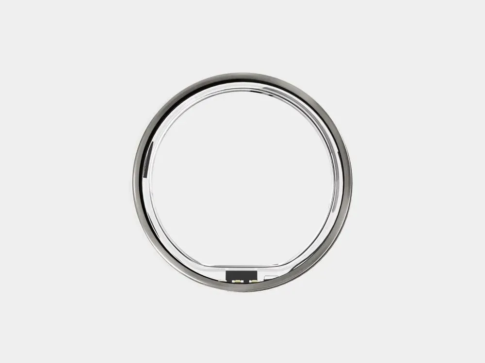 Умное Кольцо Ultrahuman Ring Air Raw Titanium US13