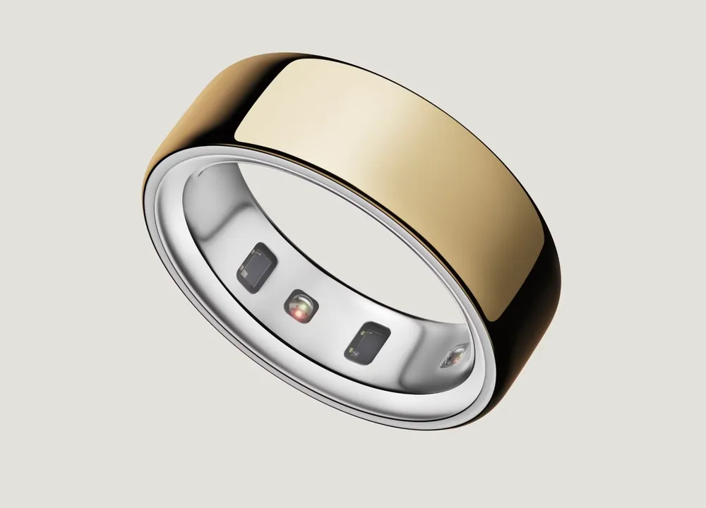 Умное фитнес-кольцо c отслеживанием показателей здоровья Oura Ring 4 Gold Size 9