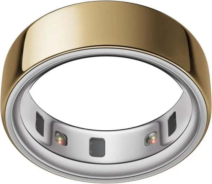 Умное фитнес-кольцо c отслеживанием показателей здоровья Oura Ring 4 Gold Size 9