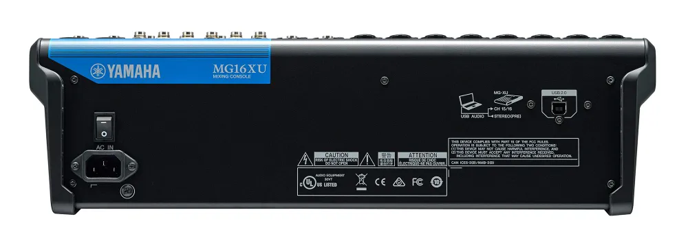 YAMAHA MG16XU Mixing Console микшерный пульт (новое, без оригинальной коробки, УЦЕНКА)