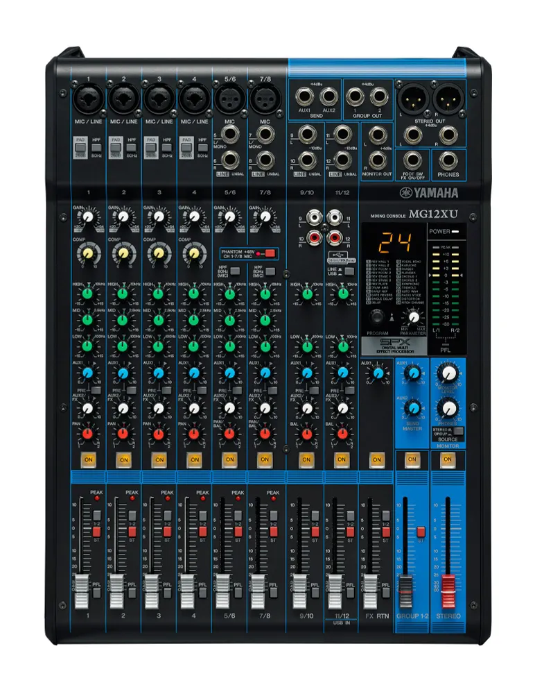 YAMAHA MG12XU Mixing Console микшерный пульт