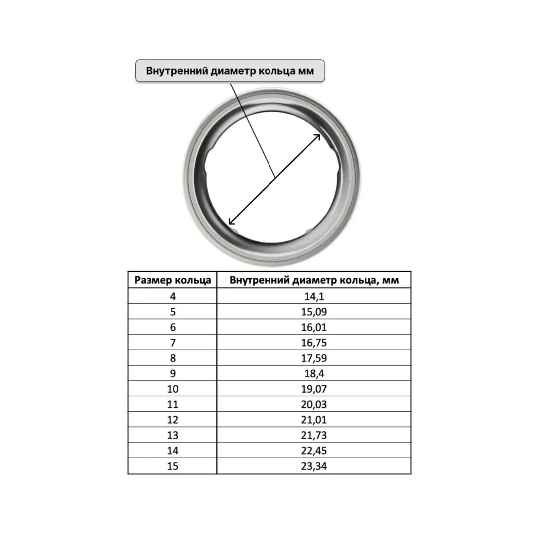Кольцо OURA RING 4 Rose Gold (Розовое золото) - Размер 13