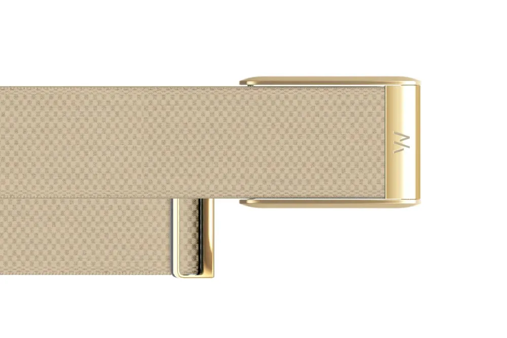 Whoop 5.0 Superknit Luxe Dune | Gold - люкс ремешок для браслета Whoop 5.0