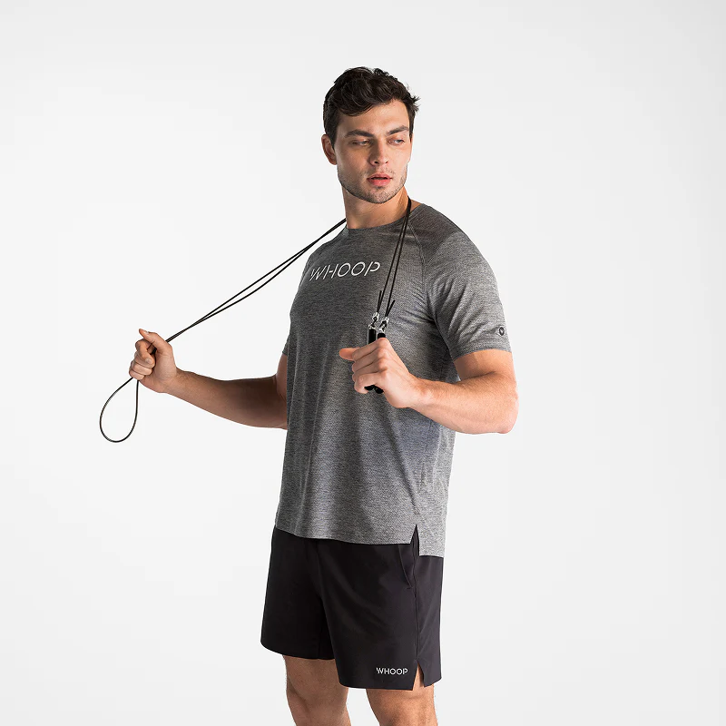 Whoop Men's Training Tee T-Shirt 5.0 / mg Charcoal Heather L