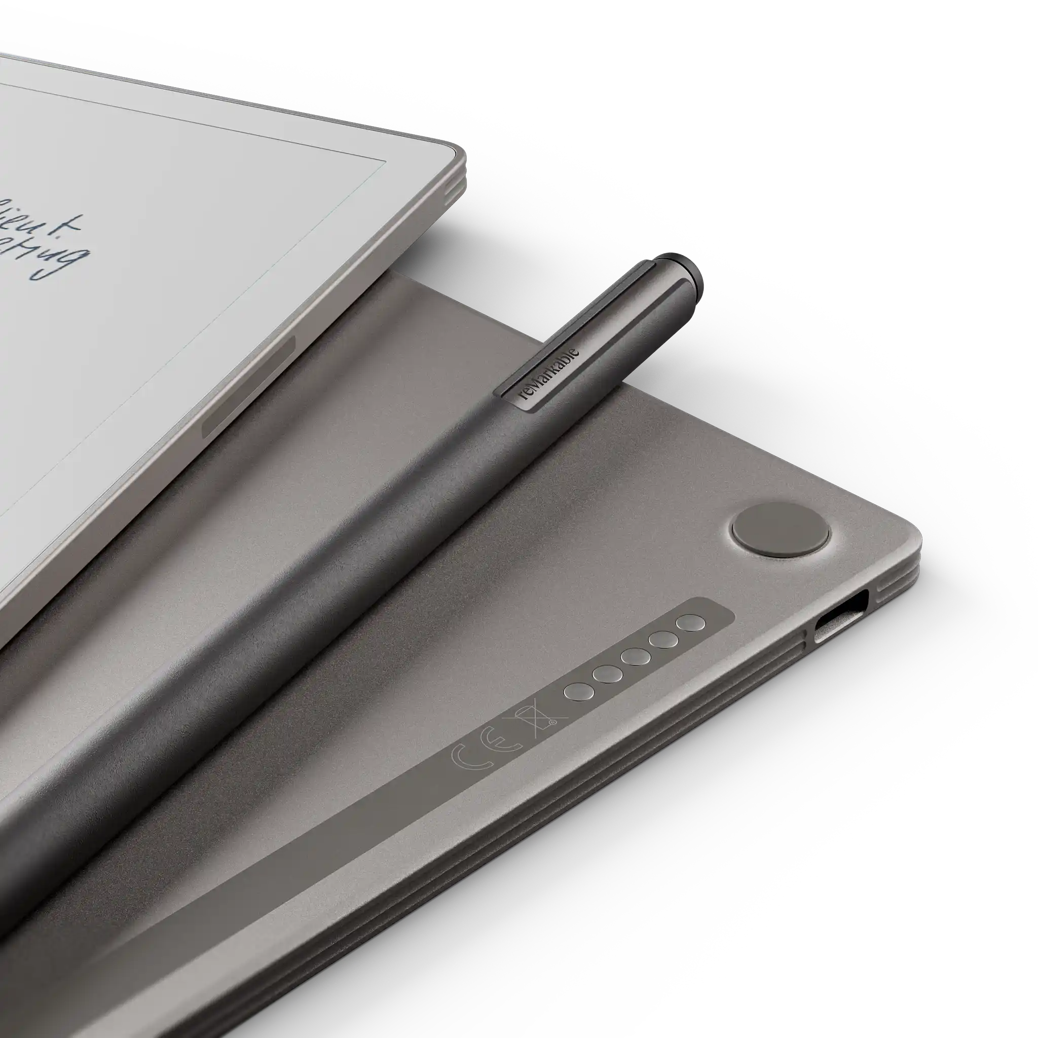 НАБОР: Remarkable Move Paper Pro с Marker Plus с ластиком и черным кожаным чехлом Black Folio