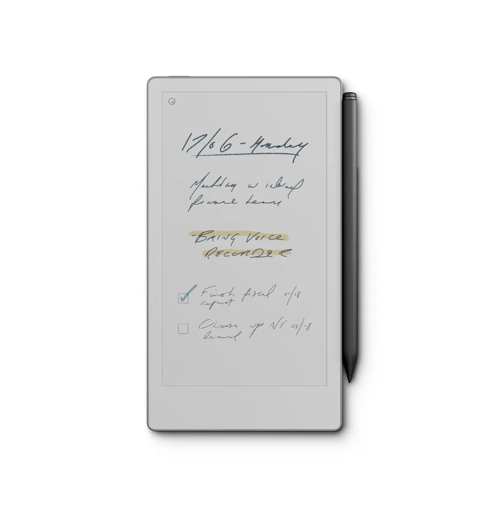 НАБОР: Remarkable Move Paper Pro с Marker Plus с ластиком и черным кожаным чехлом Black Folio