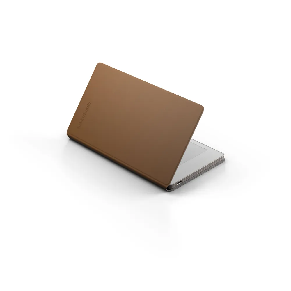 НАБОР: Remarkable Move Paper Pro с Marker Plus с ластиком и черным кожаным чехлом Brown Folio