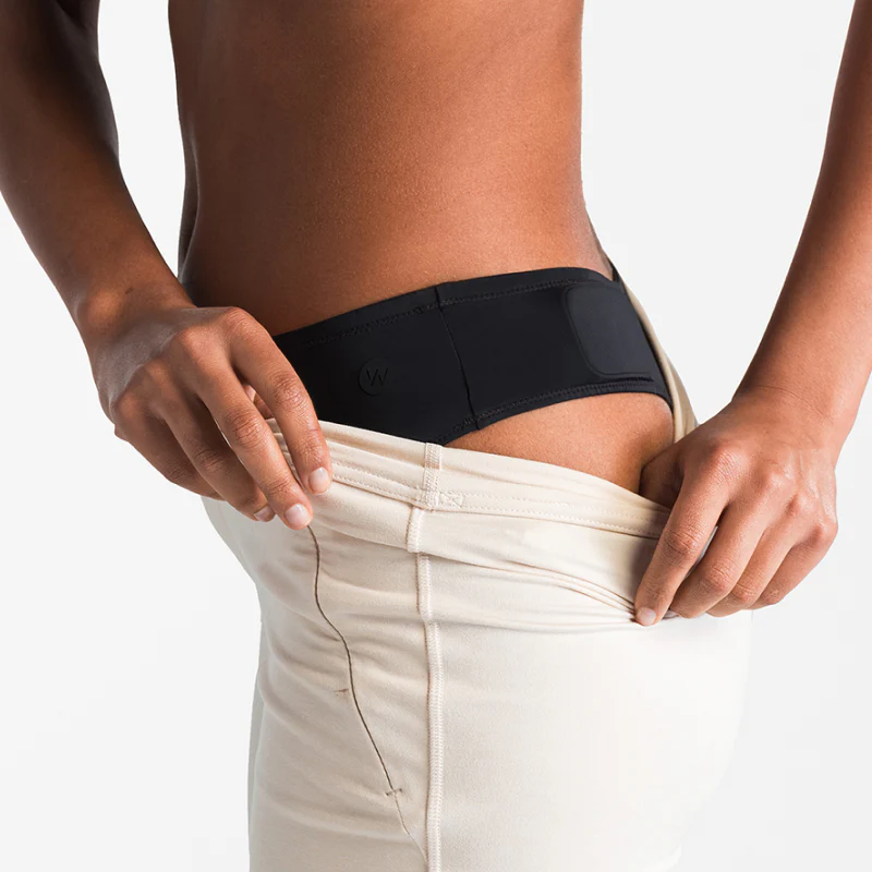 Whoop трусы-стринги женские Essential Thong | Sensor Enabled (Black M)