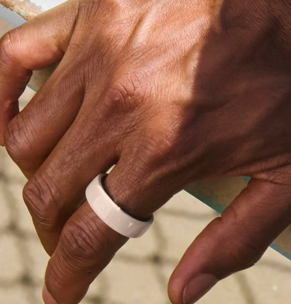 Кольцо OURA RING 4 Ceramic Cloud (Облако) - Размер 10