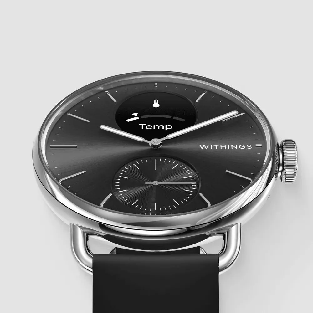 Умные часы WITHINGS ScanWatch 2 - 38 mm Black