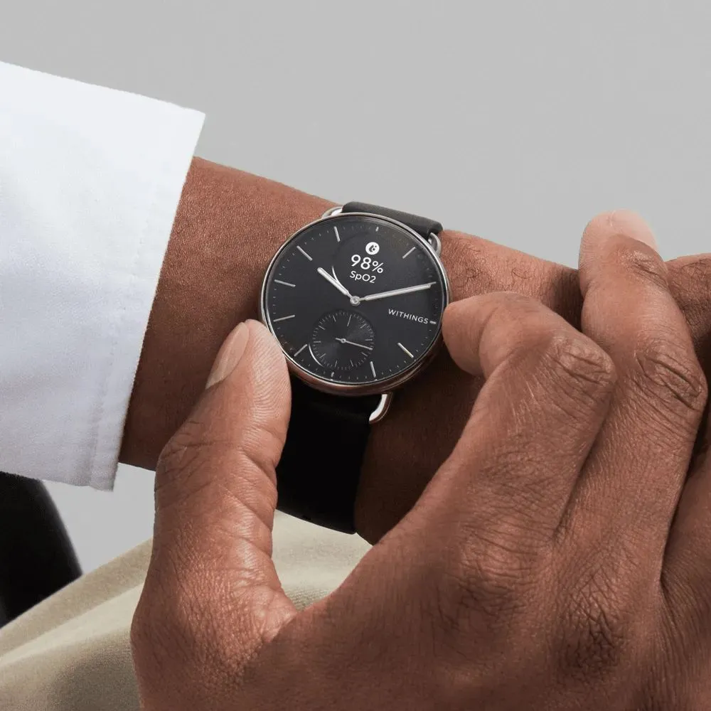 Умные часы WITHINGS ScanWatch 2 - 38 mm Black
