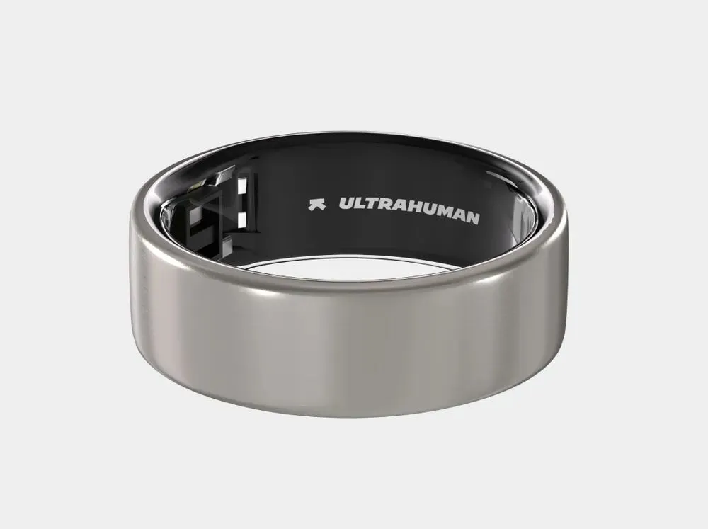 Умное Кольцо Ultrahuman Ring Air Raw Titanium US11 ( УЦЕНКА )