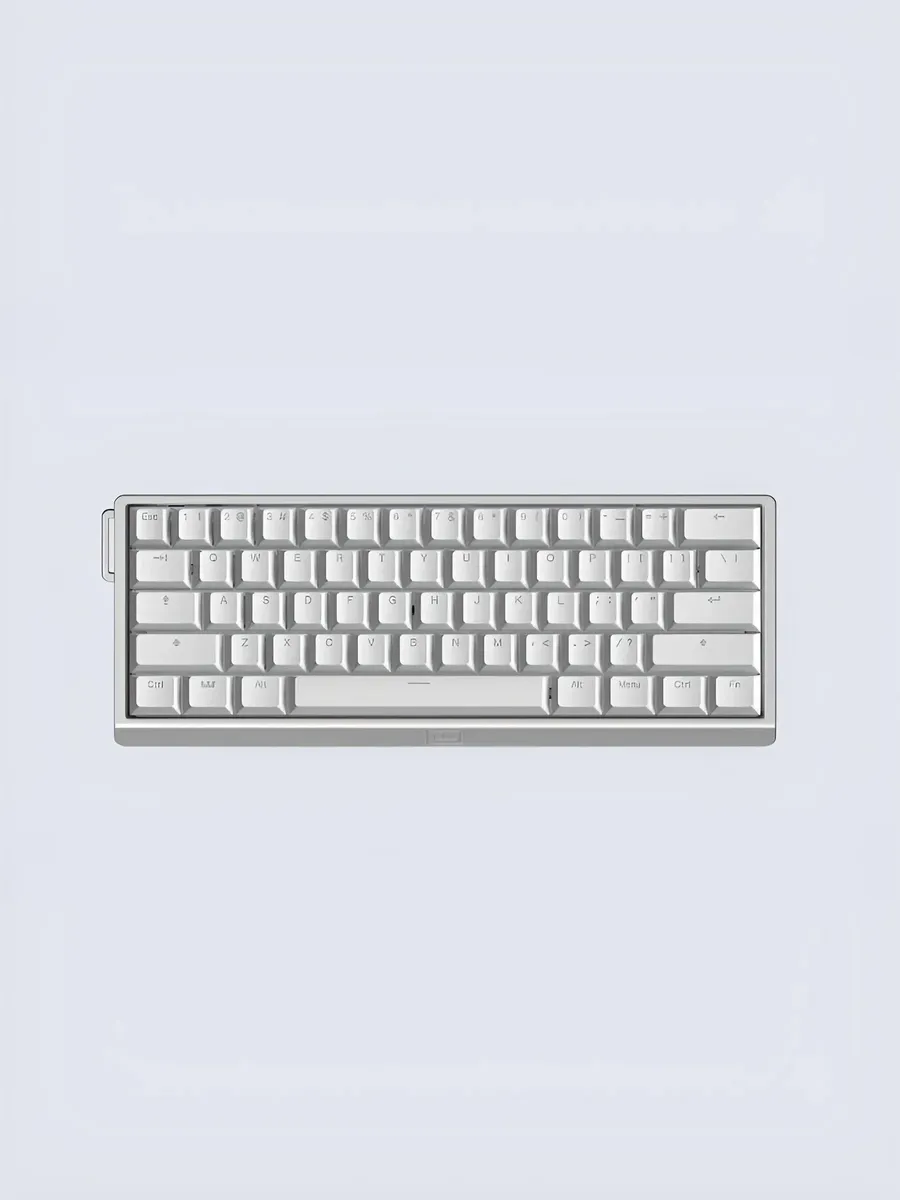 Клавиатура для компьютера Wooting 60HEv2 Aluminium Bright Silver