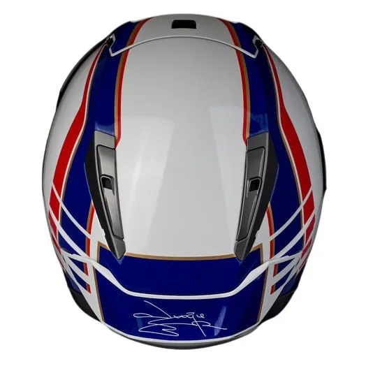 Шлем Shoei X-Fifteen Gardner TC-2 blue/gold (M-размер)