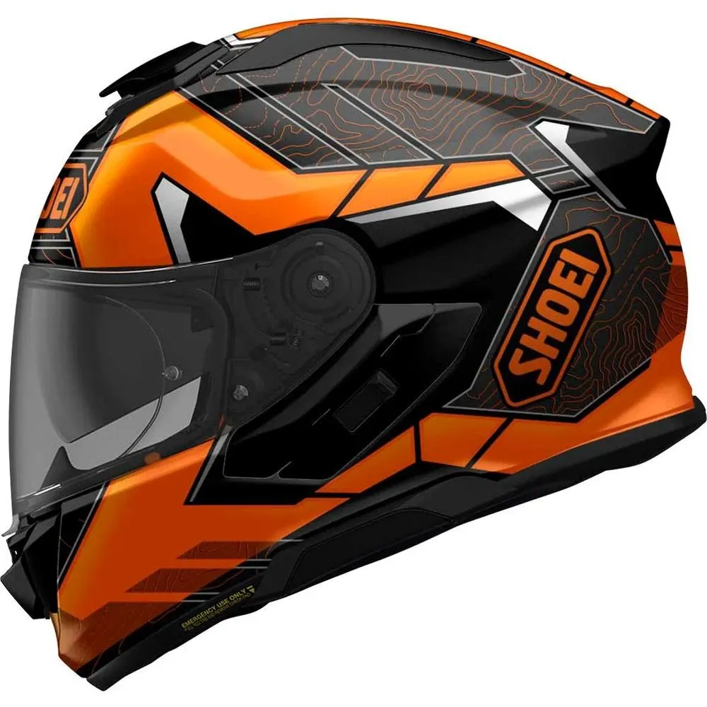 Шлем Shoei GT-Air 3 Hike TC-08 Black/Orange (М-размер)