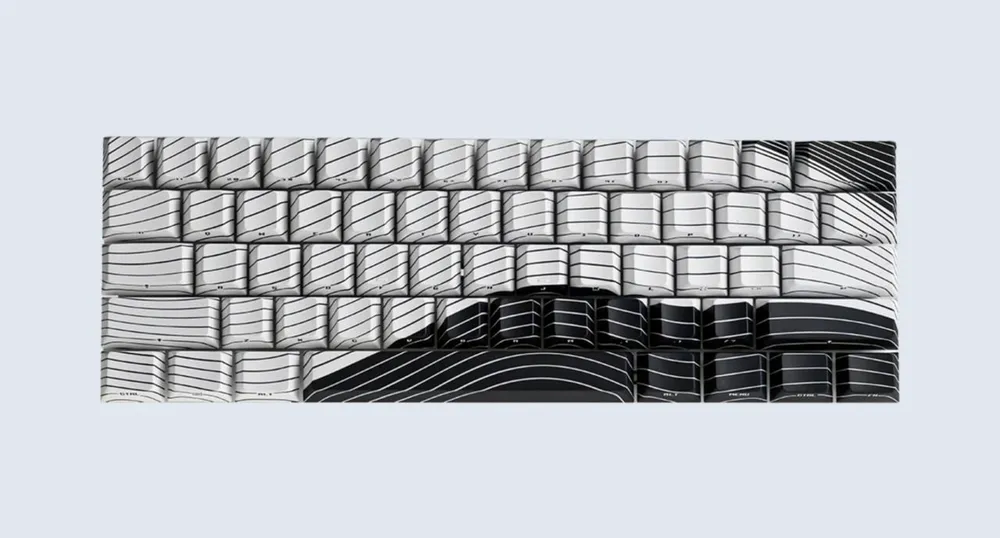 Кейкапы для клавиатур Wooting Keycaps Black  White