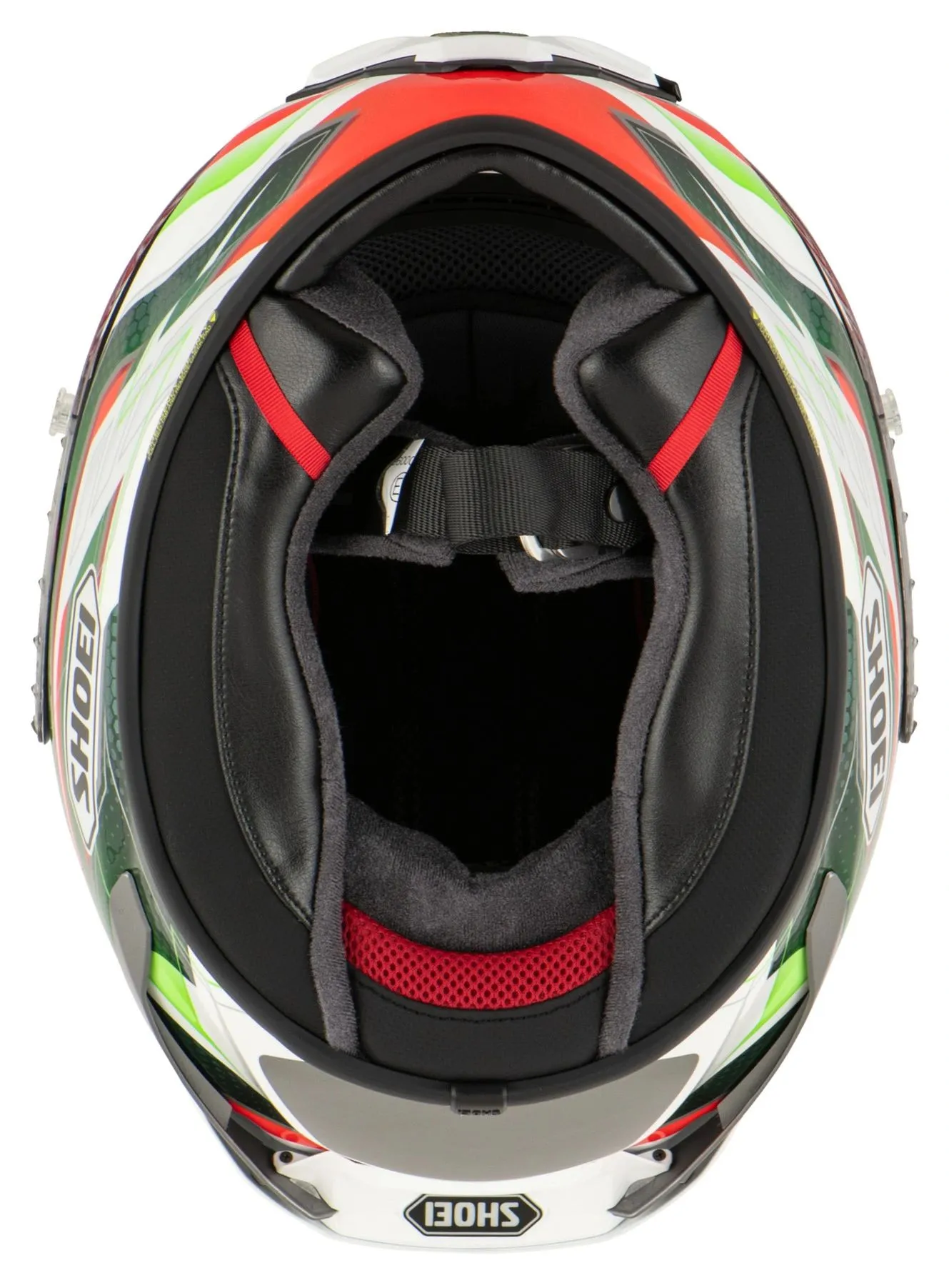 Шлем Shoei X-Fifteen Escalate TC-4 размер L green-red
