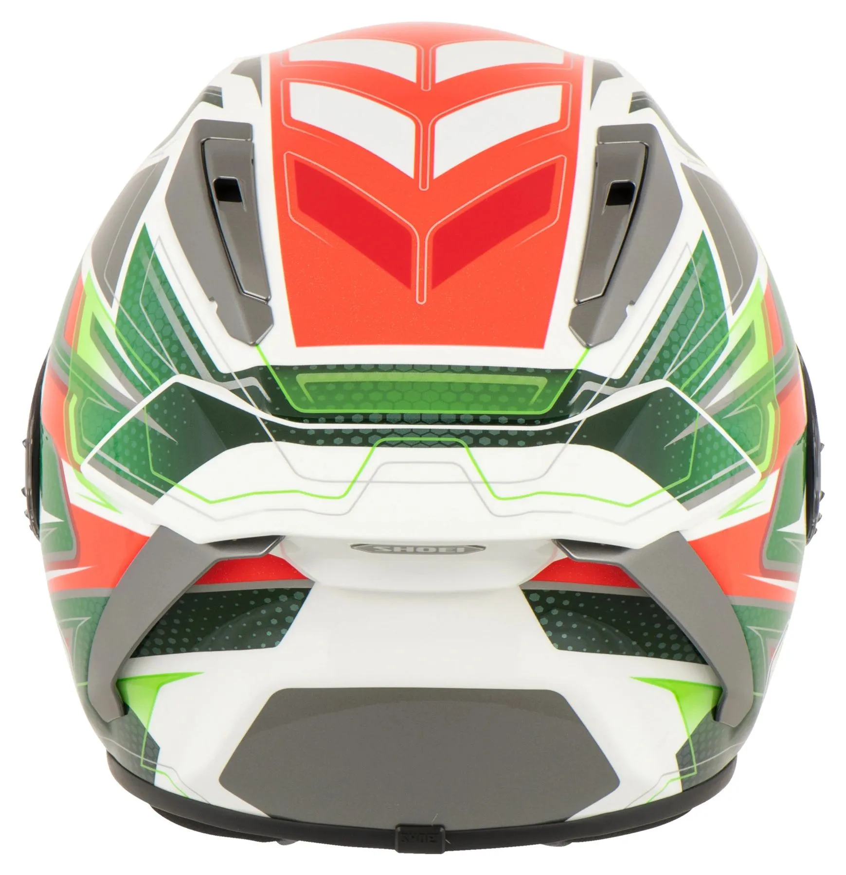 Шлем Shoei X-Fifteen Escalate TC-4 размер L green-red