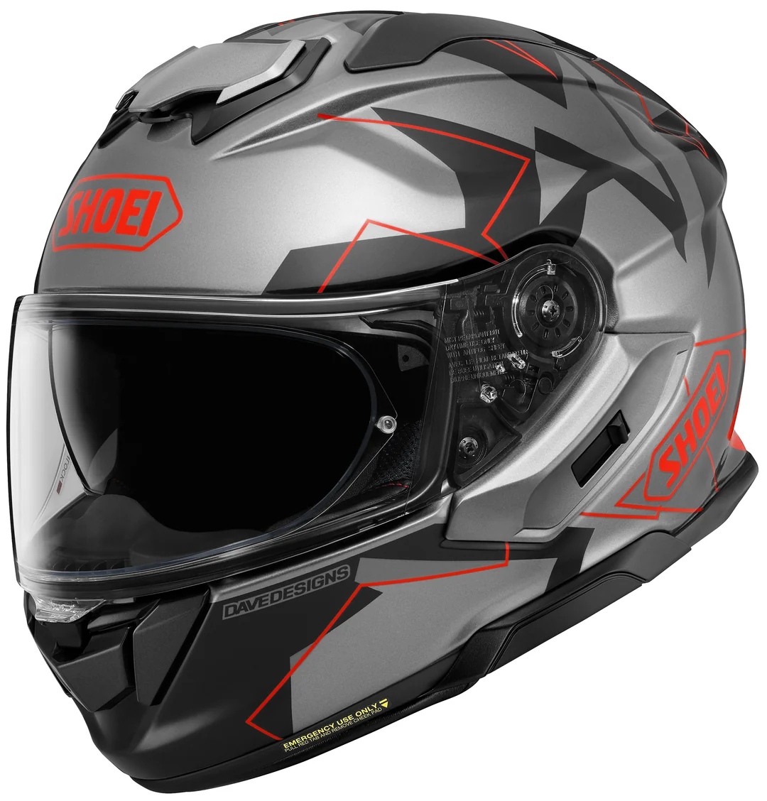 Шлем SHOEI GT-Air 3 MM93 Grip TC-1 размер M red-silver