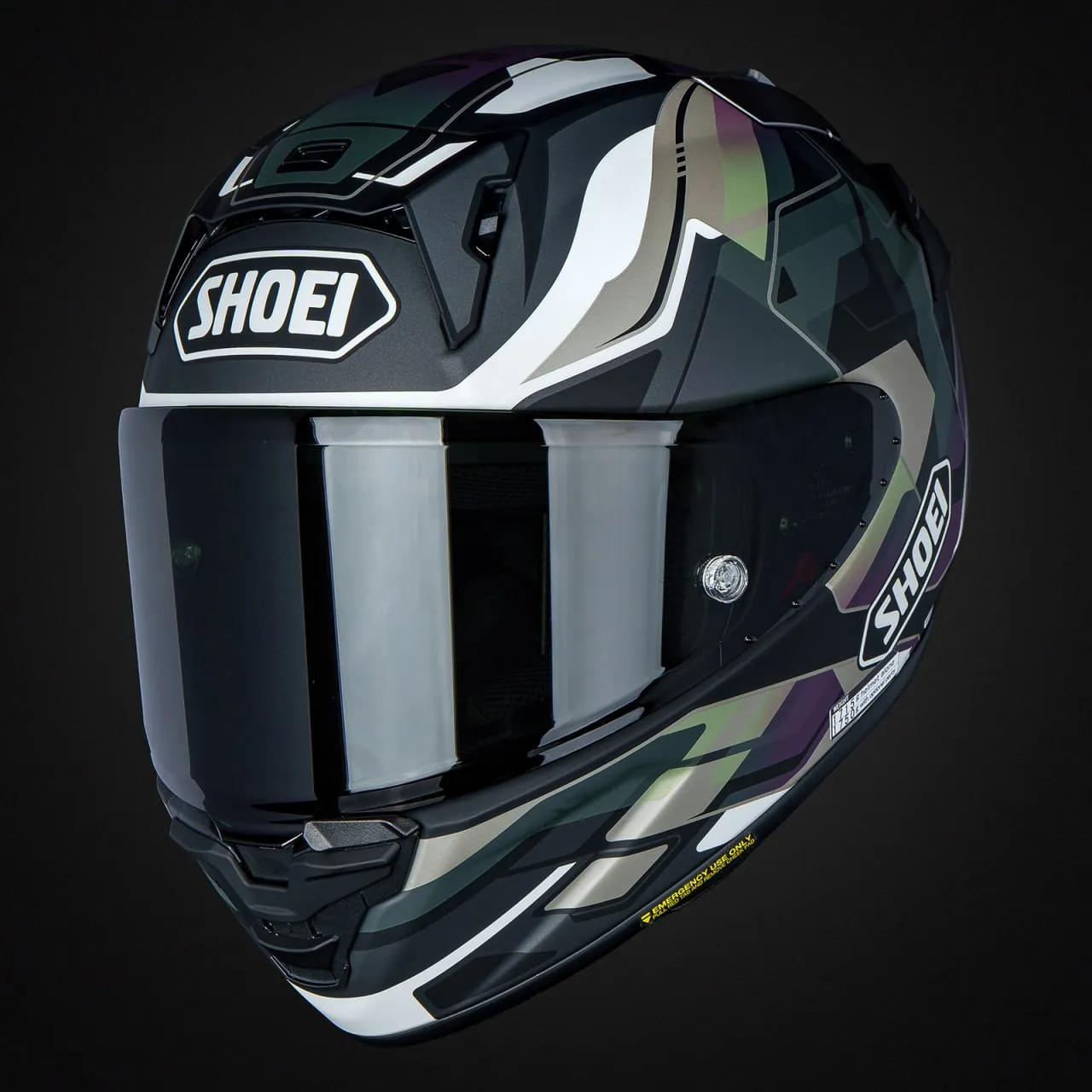 Шлем SHOEI X-Fifteen Valion TC-5 размер M black-silver