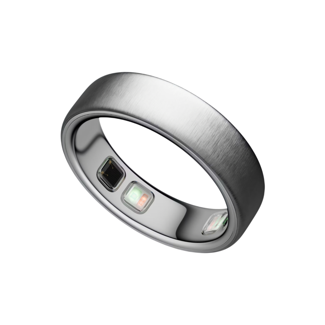 Oura Ring 5 Brushed Silver 8 - умное смарт-кольцо