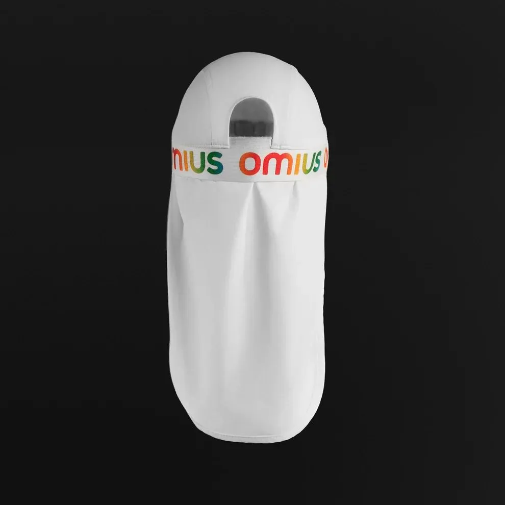 Кепка для бега Omius Trail Cap with Cooling Pieces (L White)