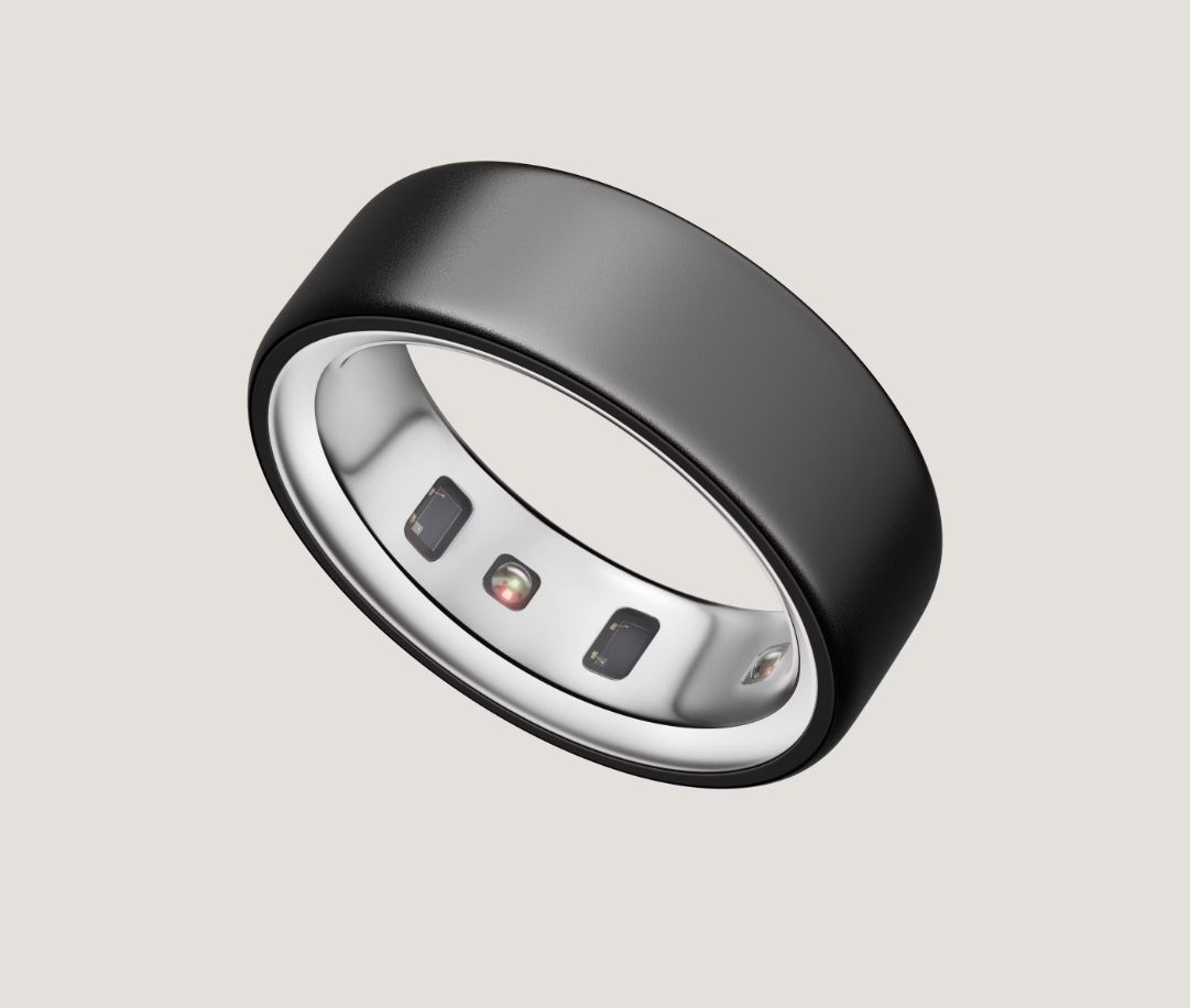 Умное фитнес-кольцо c отслеживанием показателей здоровья Oura Ring 4 Stealth Size 14