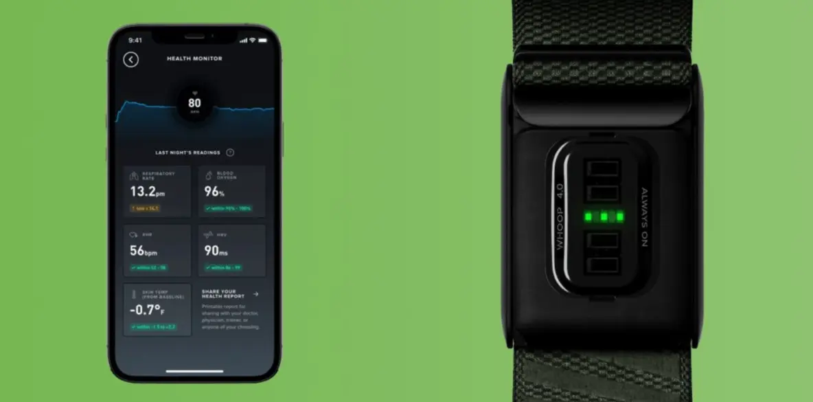 Whoop 4.0 – купить фитнес-браслет для профессионального мониторинга здоровья